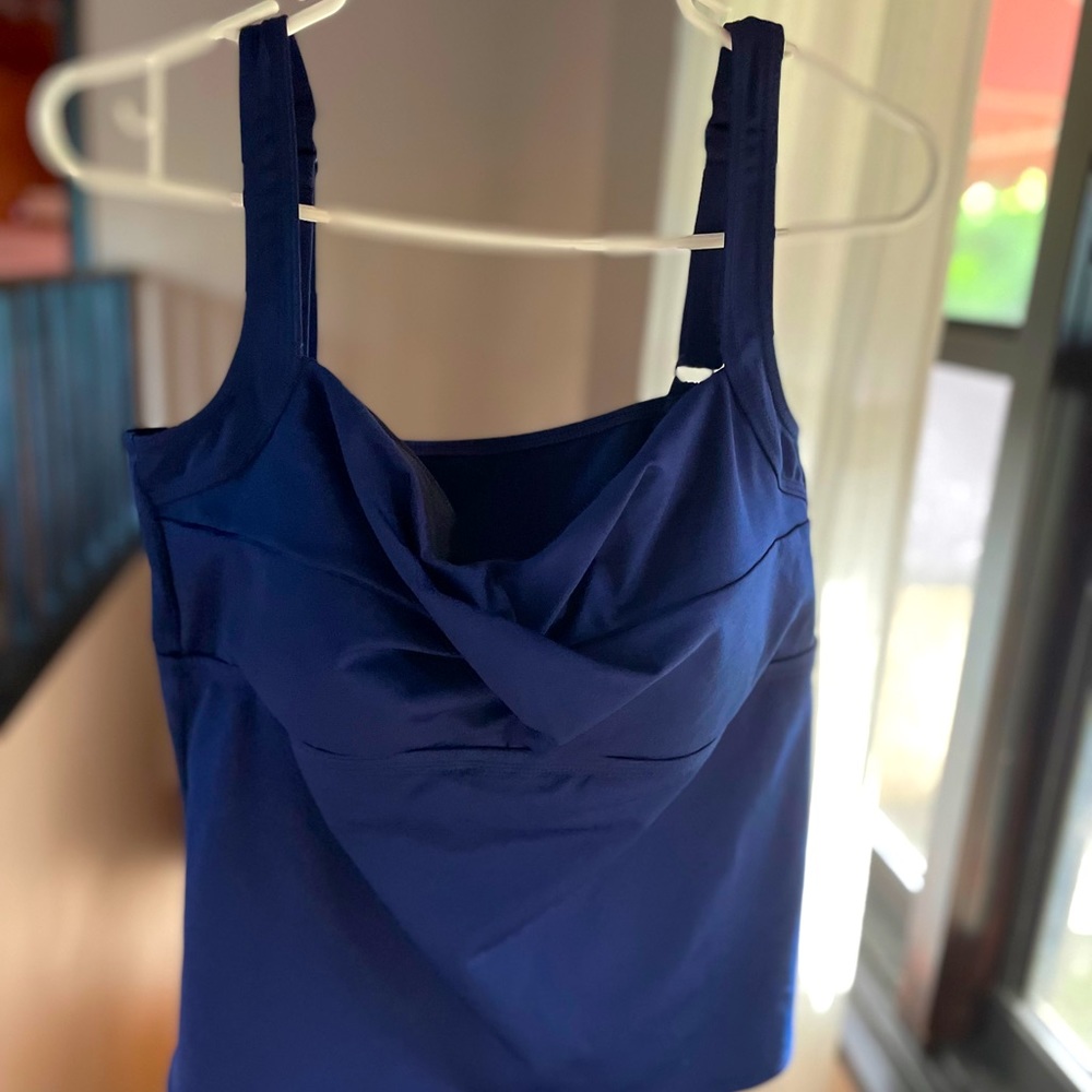TYR swim tankini top and bikini bottom Sz18